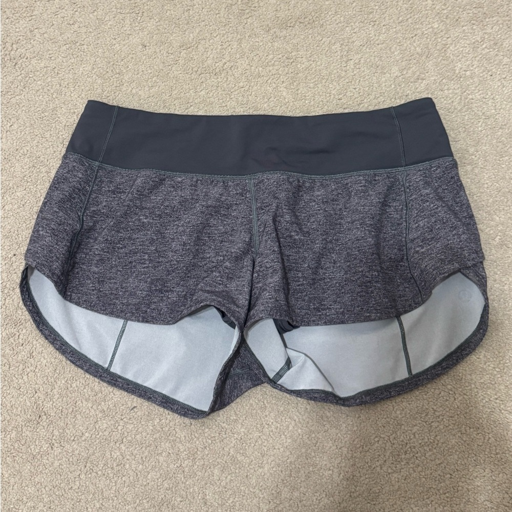 Lululemon speed up short size 6 euc
